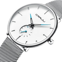 Slim Mesh Steel Watch