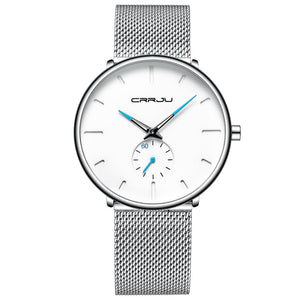 Slim Mesh Steel Watch