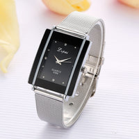 Rectangular Steel Watch