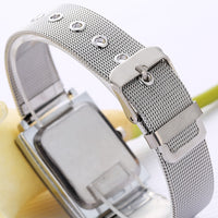 Rectangular Steel Watch