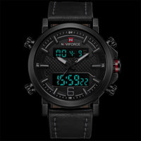 Men Leather Watch