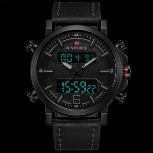 Men Leather Watch