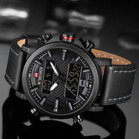 Men Leather Watch