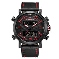 Men Leather Watch